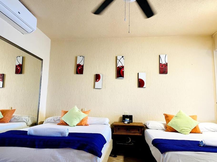 Punta Me Apartment Beach Front In The Hotel & Waterpark Cancún Buitenkant foto
